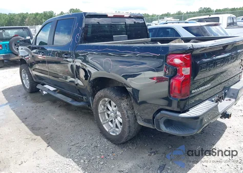 2020 Chevrolet Silverado 1500 4Wd Short Bed Rst из США, поврежденный, VIN 1GCUYEED4LZ172566
